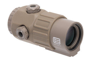 EOTECH G45 5x Magnifier in Tan has fog-resistant internal optics